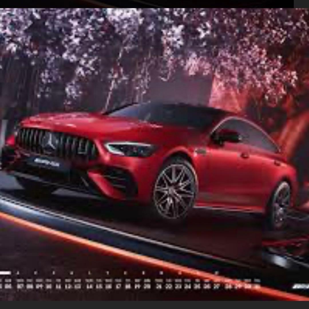 【新品未開封】メルセデスベンツ-AMG 2024年 カレンダー ドイツ製