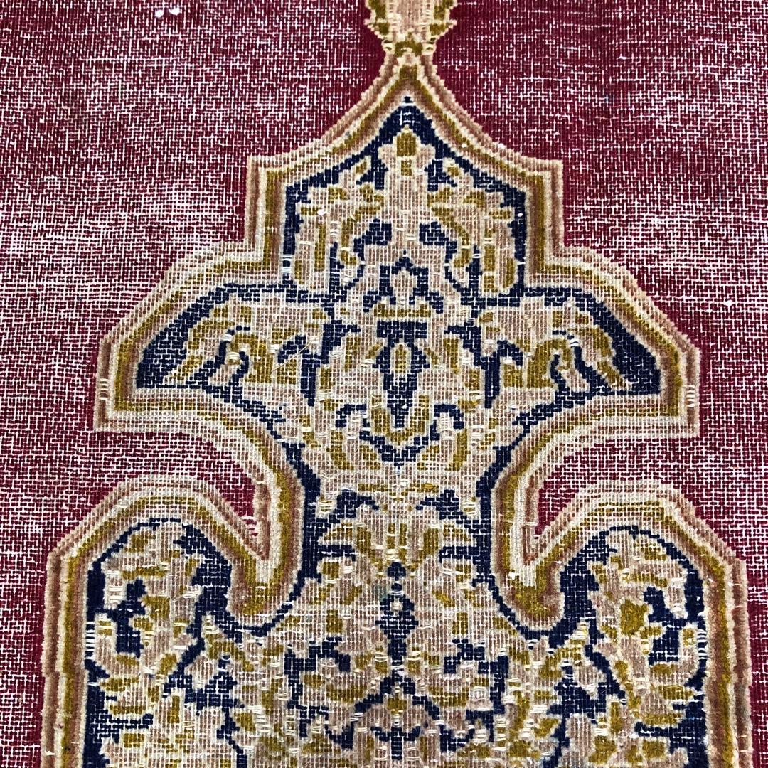 ペルシャ絨毯 ペルシャヴィンテージラグ 178x155 手織り オールド