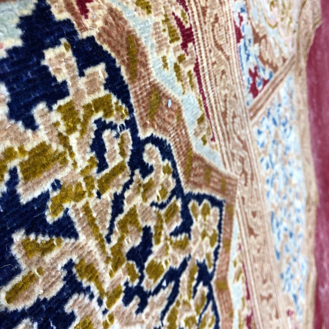 ペルシャ絨毯 ペルシャヴィンテージラグ 178x155 手織り オールド