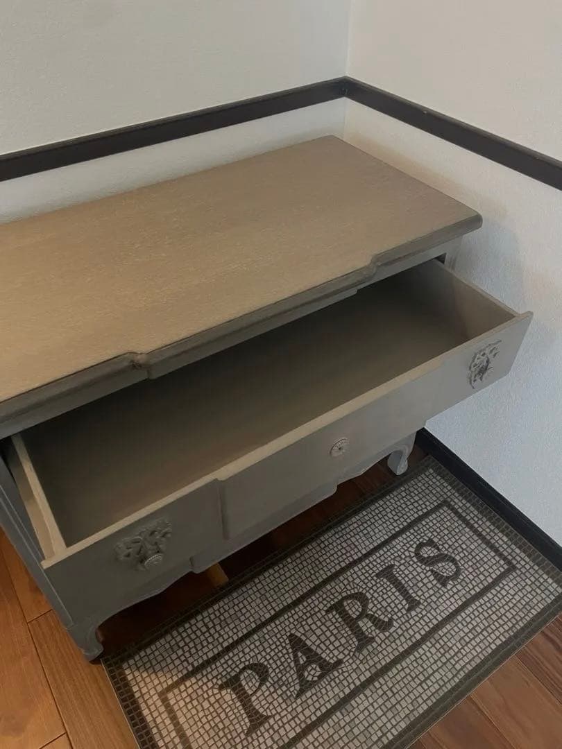 フレンチスタイル グレー チェスト ブランドジュリエオリジナル