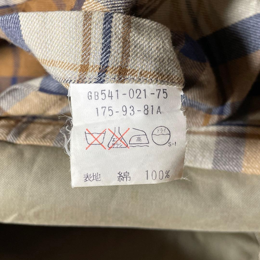 Paul Stuart 一枚袖 トレンチコート 綿100%