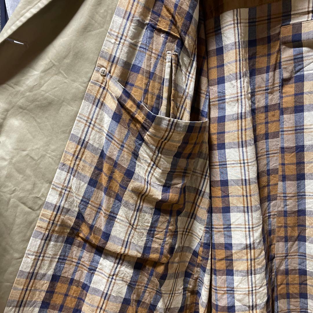 Paul Stuart 一枚袖 トレンチコート 綿100%