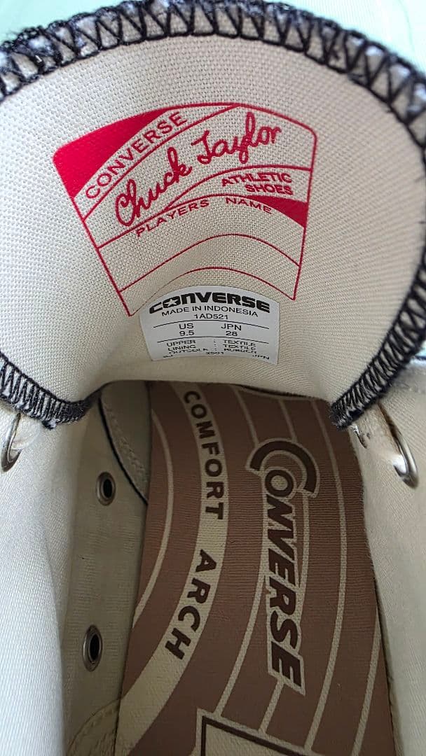 靴 CONVERSE Addict chuck taylor canvas 28cm