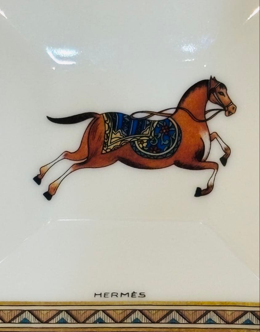 HERMES エルメス シュヴァルドリアン トレイ 皿 新品未使用　付属品完備