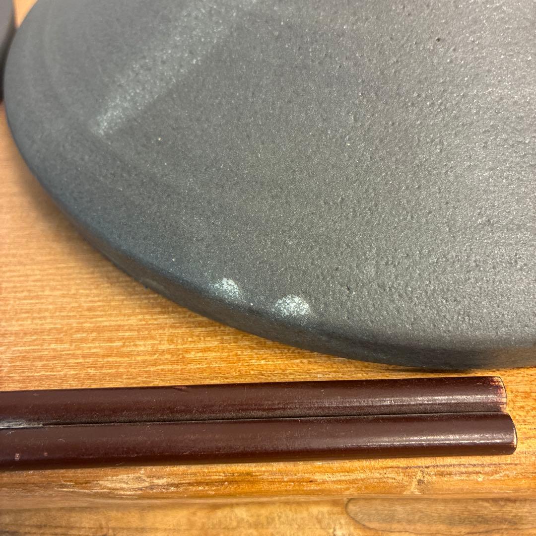 cyaco新品　陶器　陶芸作家　浅鉢2個　453