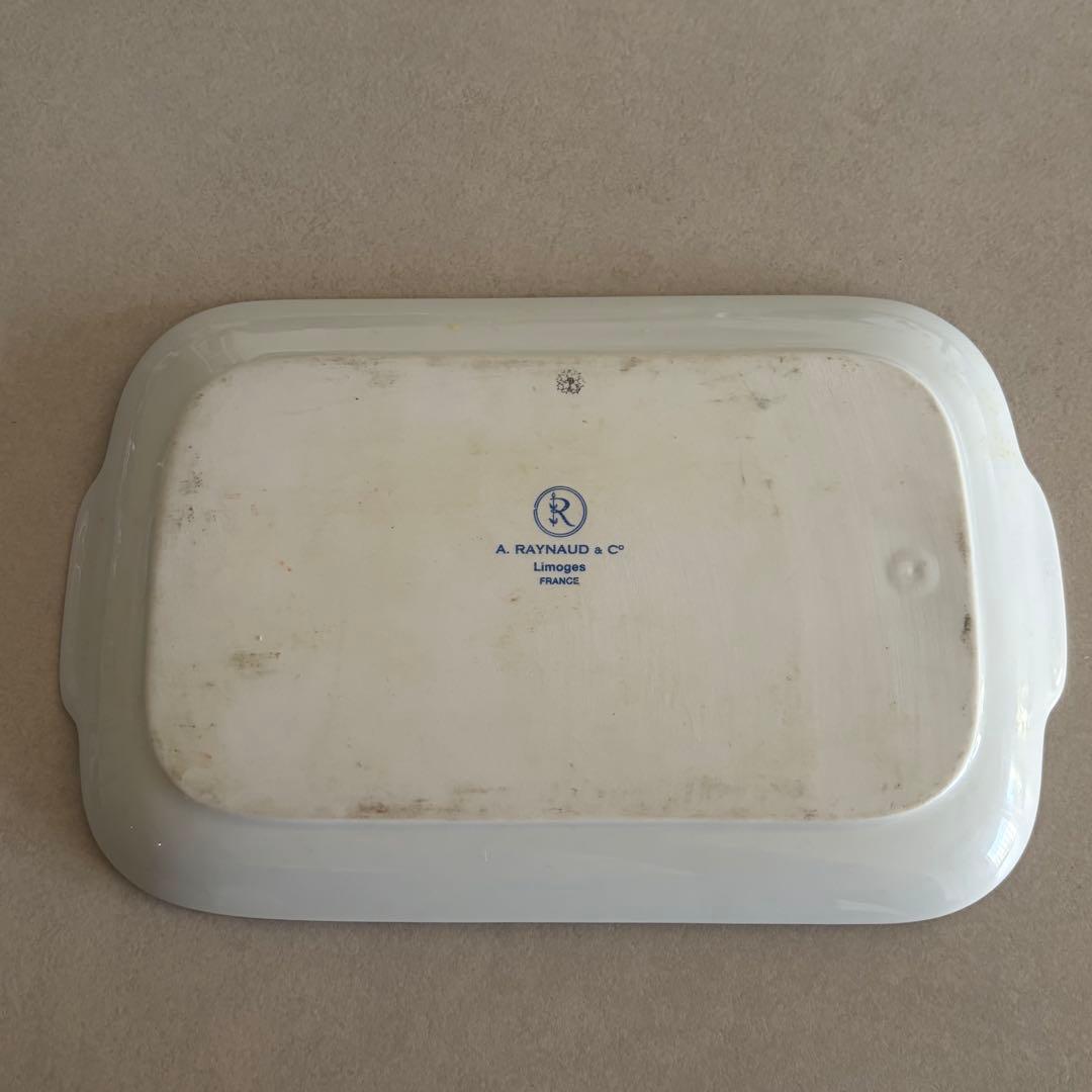 【希少】レイノー ヒストリーナチュール トレイ リモージュ磁器 フランス製