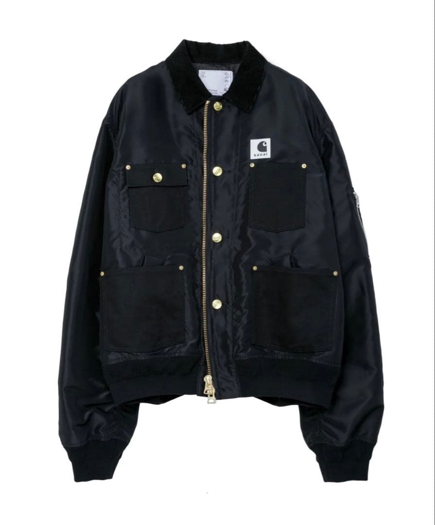 sacai Carhartt Nylon Blouson 4 カーハート