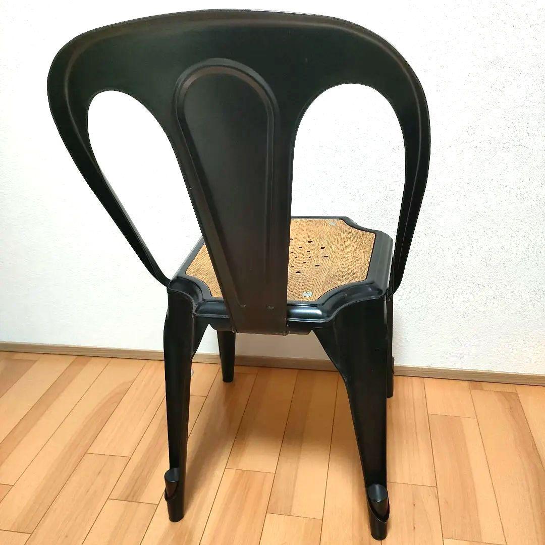 インダストリアルチェア スチール 木製座面｜フランス　マルチプルズ系②