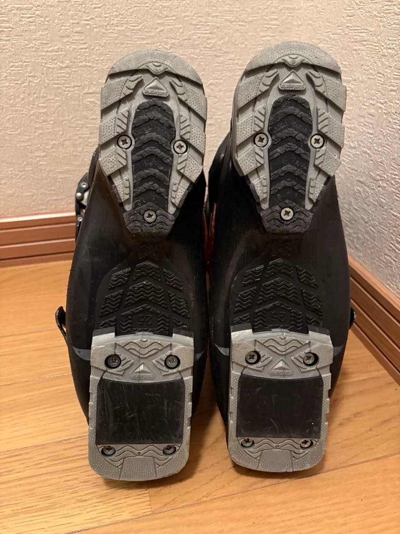 スキー用ブーツ ブラック/オレンジ