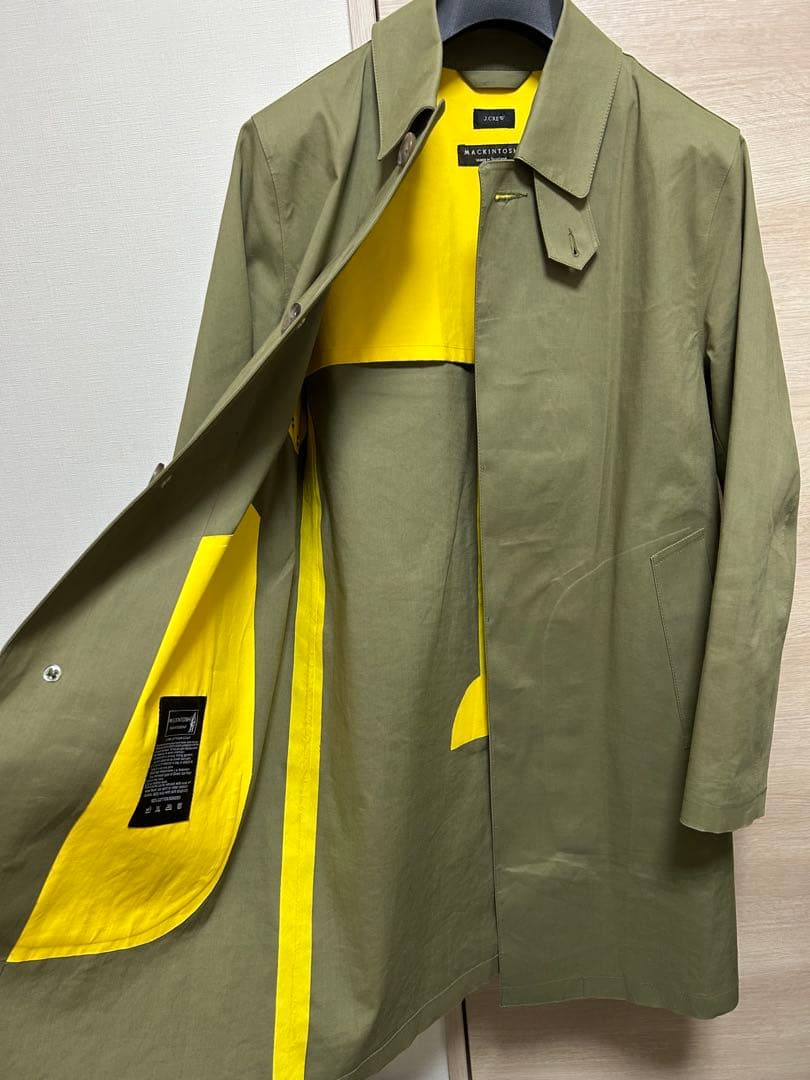 r*i様 MACKINTOSH ステンカラーコート カーキ