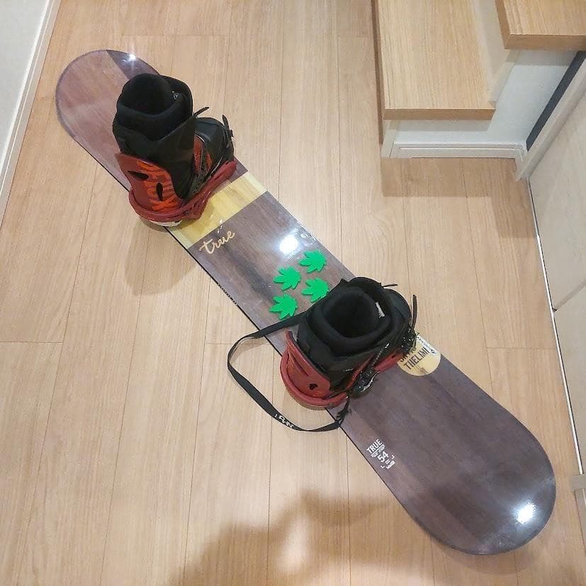 HEAD ヘッド TRUE 154cm スノーボード バインFLUX 2点セット