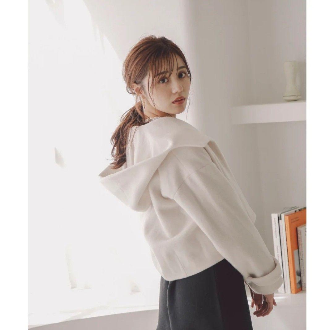 新品 ✨ROPORTION BODY DRESSING フード襟ショートコート