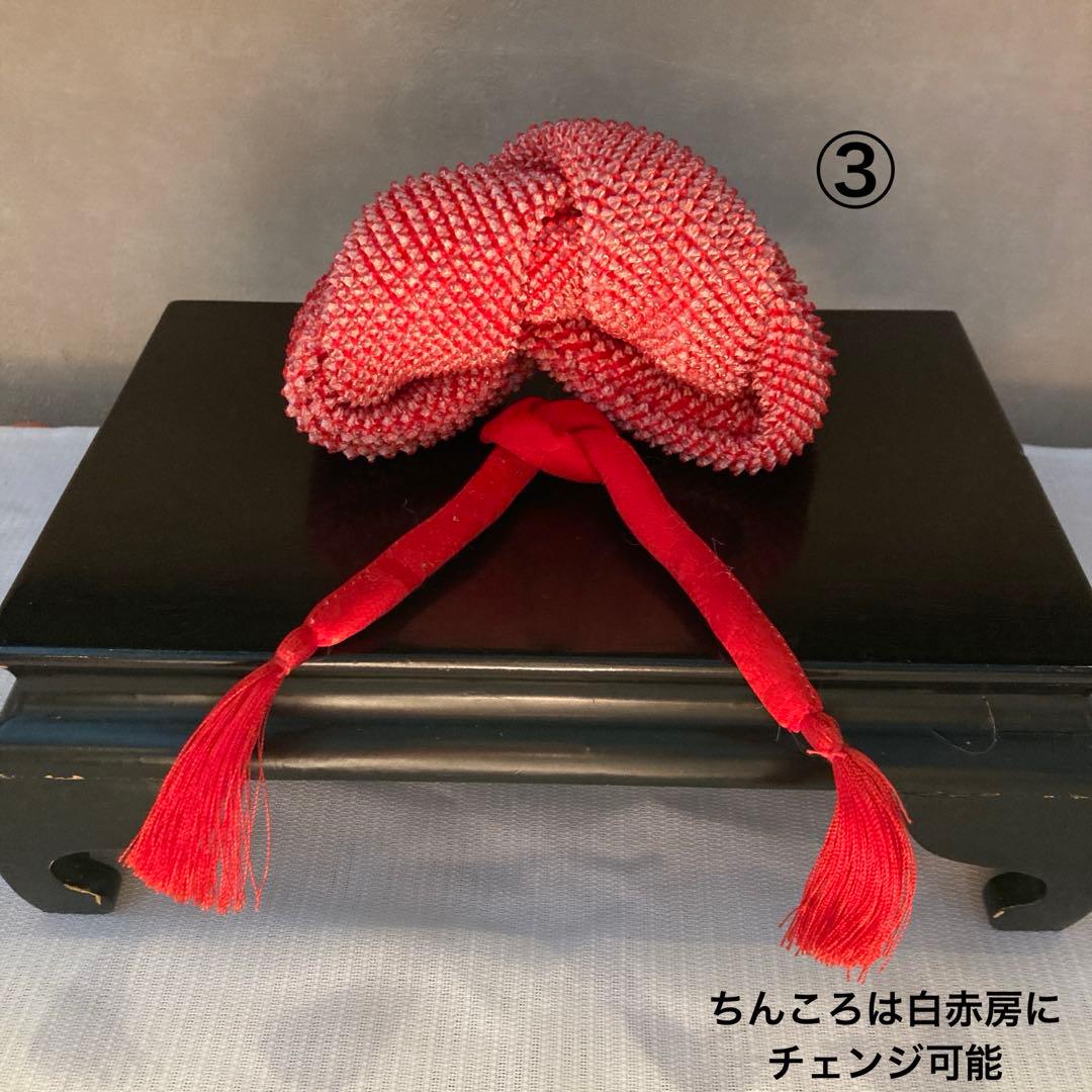 美しアンティーク　藤下がり　花簪　櫛平打ち簪　Uピン水引簪　選べる鹿の子ちんころ