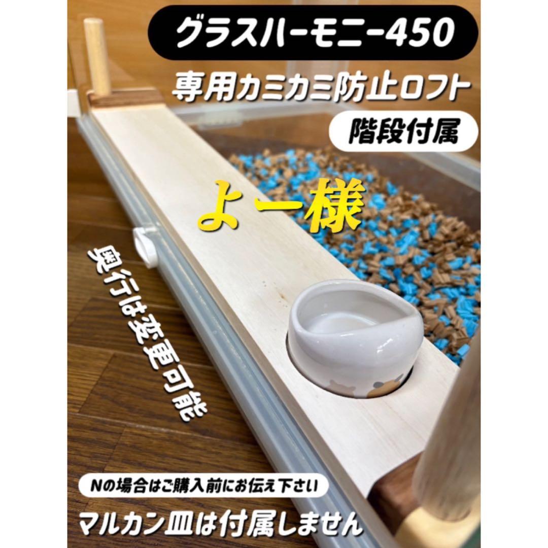 よーオーダーページ グラスハーモニー450カミカミ防止ロフト 階段付属