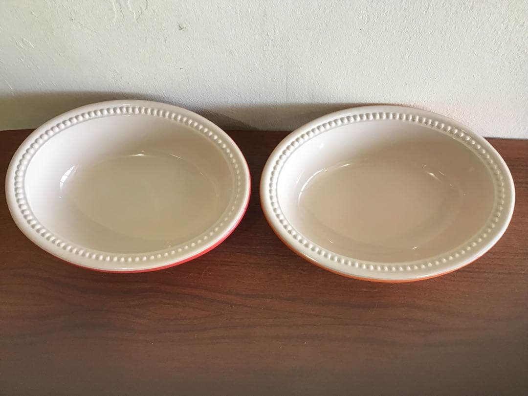 ル・クルーゼ　LE CREUSET オーバルパイディッシュ　2個セット