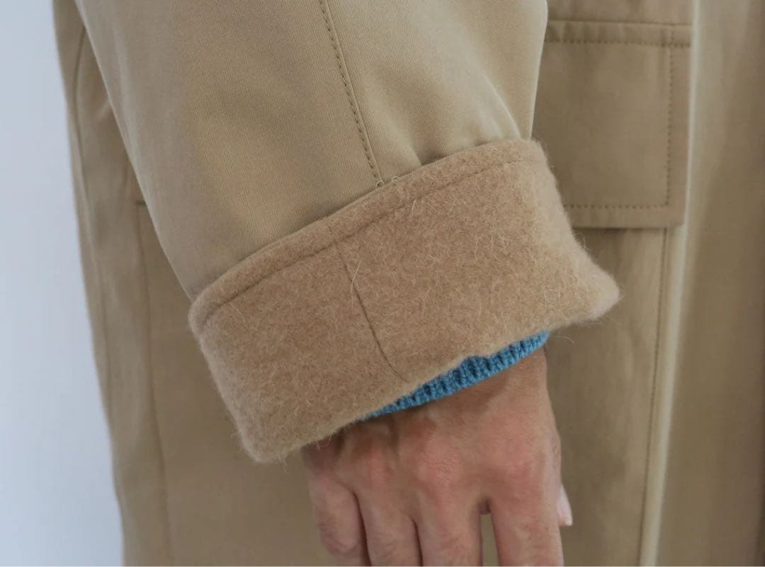 オーラリー FINX HARD TWIST GABARDINE BLOUSON