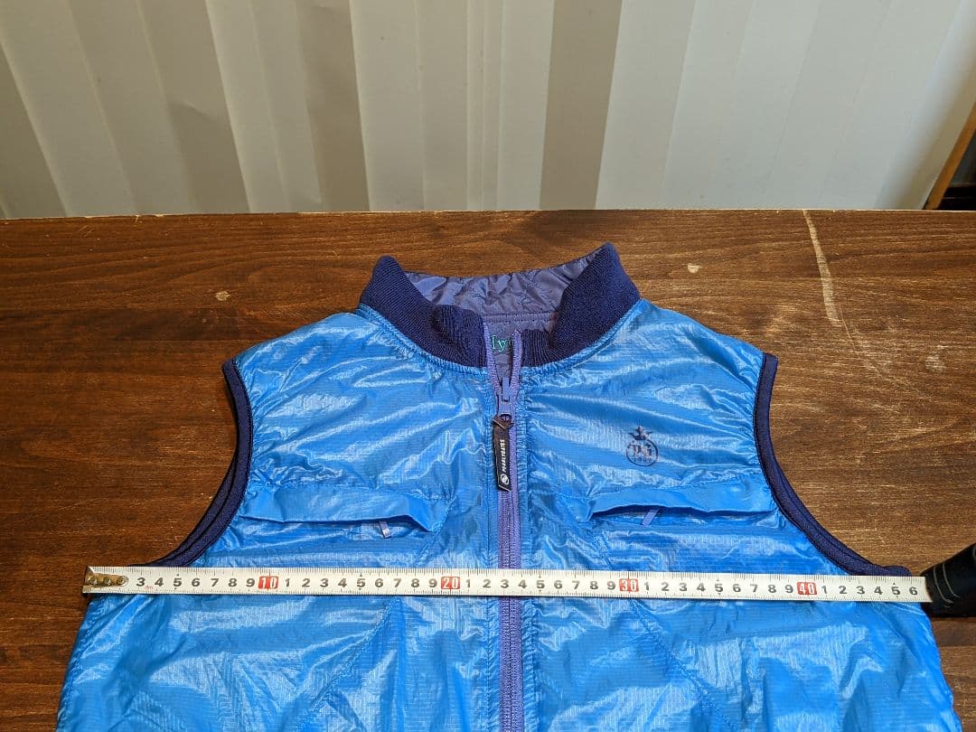 パーリーゲイツ　キルティング　リバーシブル　ナイロン　中綿　ベスト　ゴルフウェア