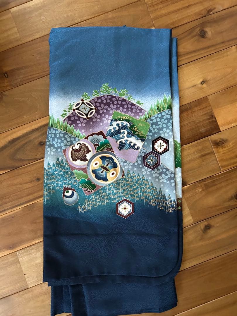 七五三　五歳　羽織、袴、着物、襦袢、小物のセット