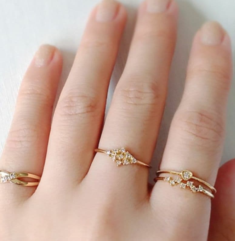 『RT-154938様』ダイヤモンド♡9号【ノワールドプーペ】K10