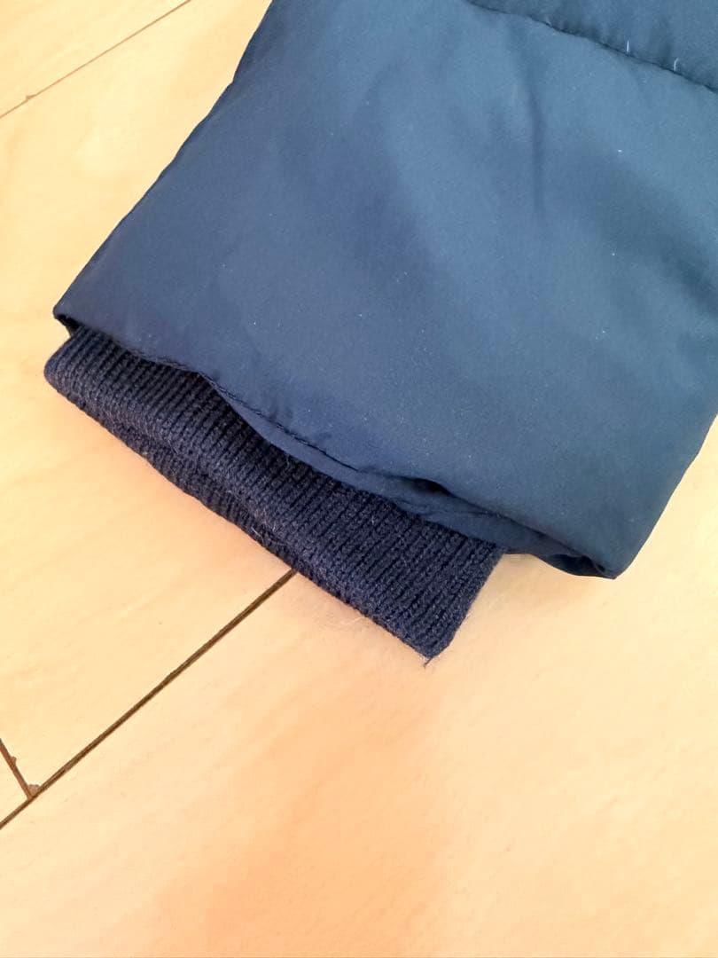 ラルフローレン　フード付きダウンコート ネイビー　M ロングダウンジャケット