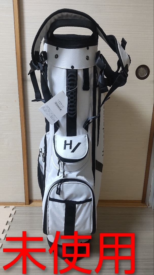 Hyperlaunch GOLF キャディバッグ ホワイト/ブラック