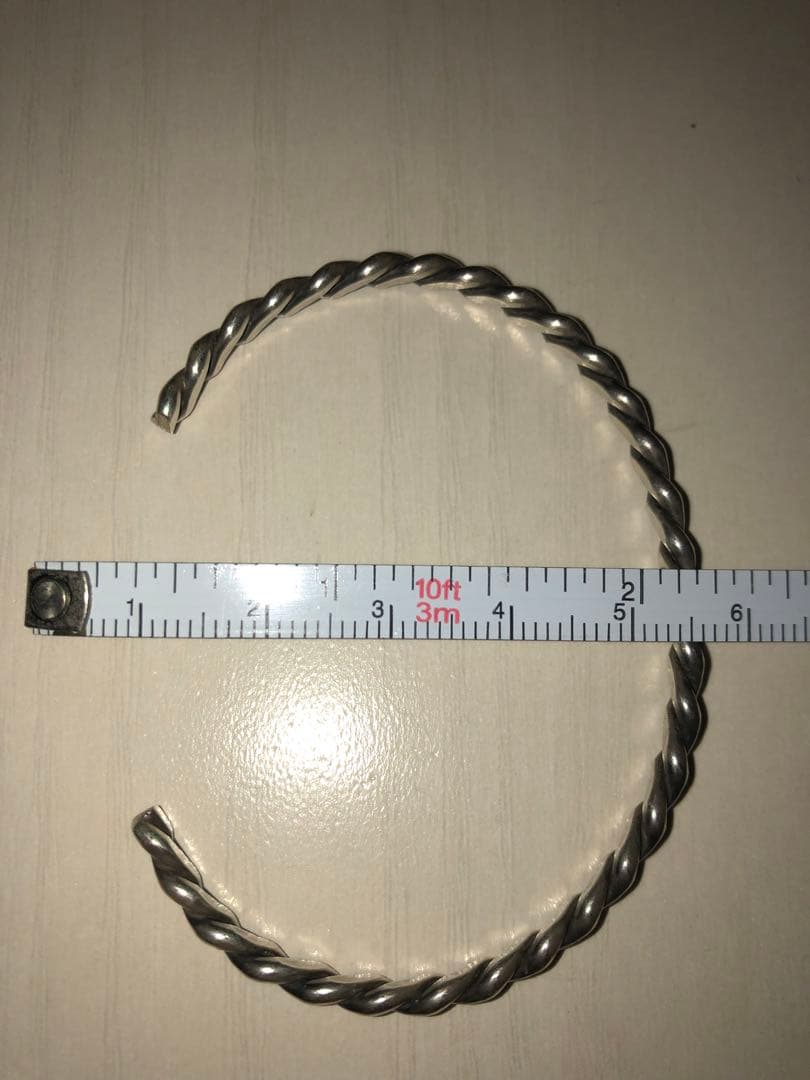 NAVAJO TWIST WIRET BANGLE SILVER バングル