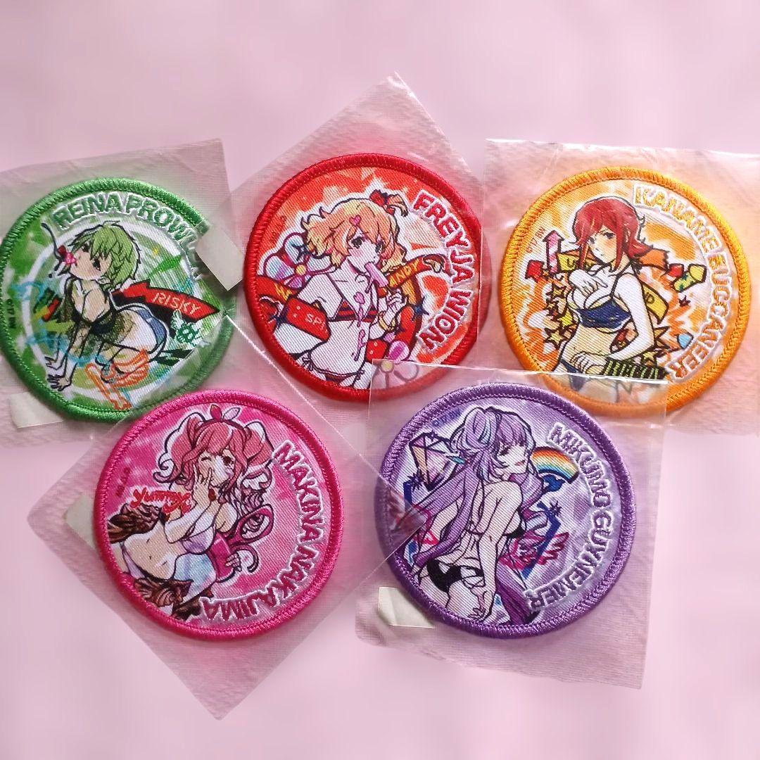 マクロスΔ　ワルキューレ　ワッペン　まとめ売り５枚セット　イベント限定　美雲