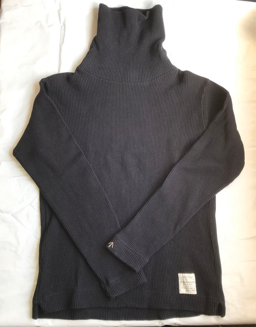 Nigel Cabourn ナイジェルケボーン　タートルネック　ワッフルサーマル