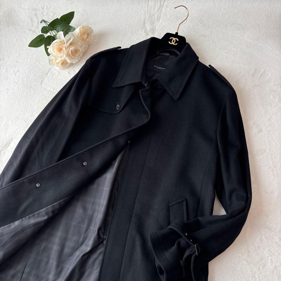 極美品♡Burberry カシミヤ100% バルマカーンコート　ステンカラー