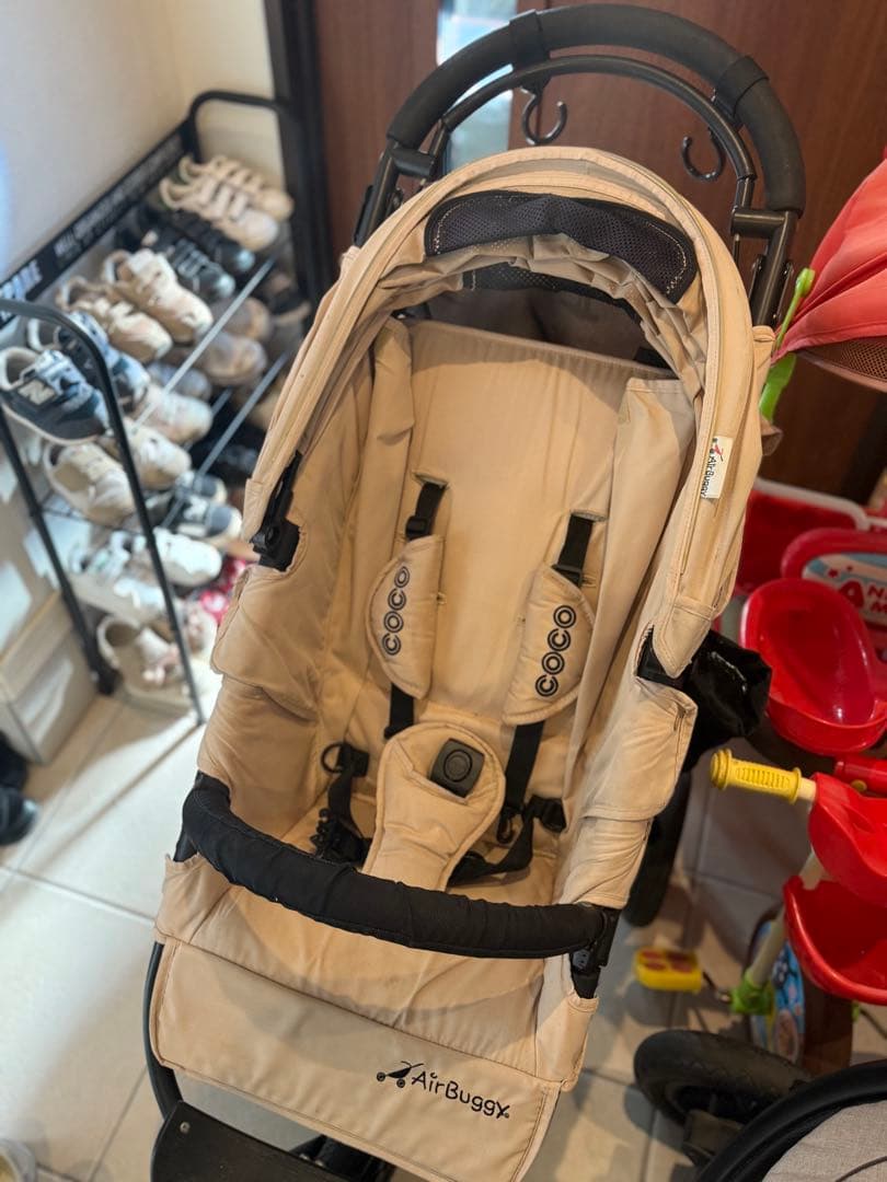 AirBuggy ベビーカー ベージュ