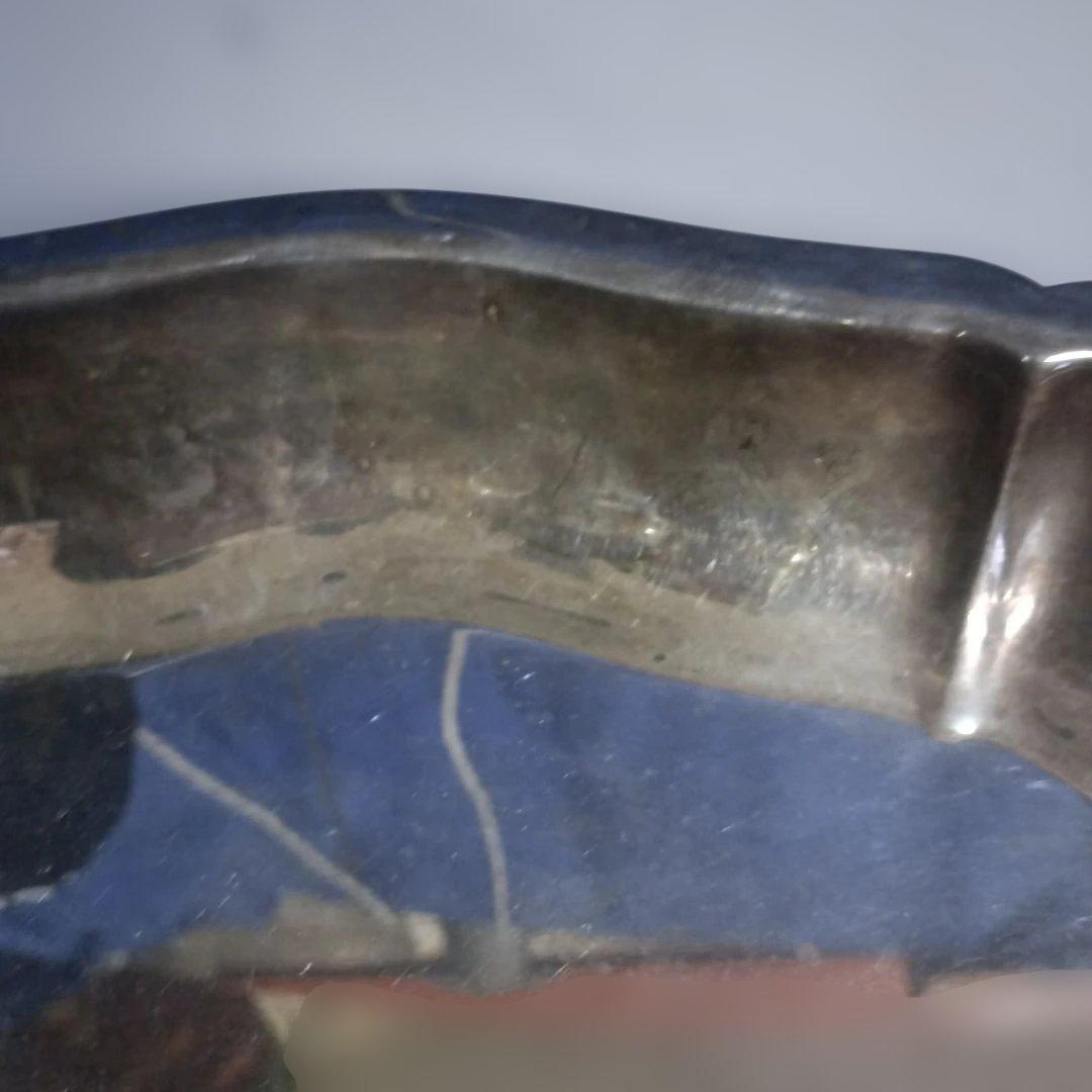 5121）クリストフル　トレー？　オーバルプレート？　　銀メッキ