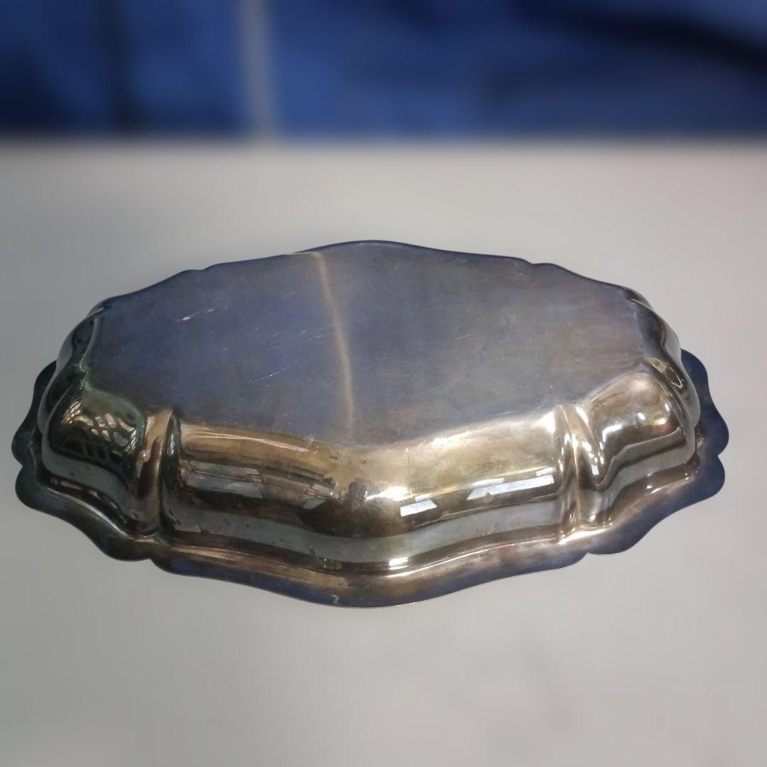 5121）クリストフル　トレー？　オーバルプレート？　　銀メッキ