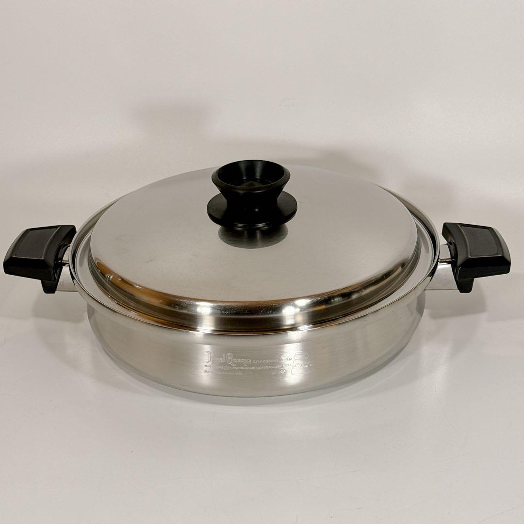 ロイヤルクイーン  QUEEN 大フライパン ステンレス鍋 IH非対応