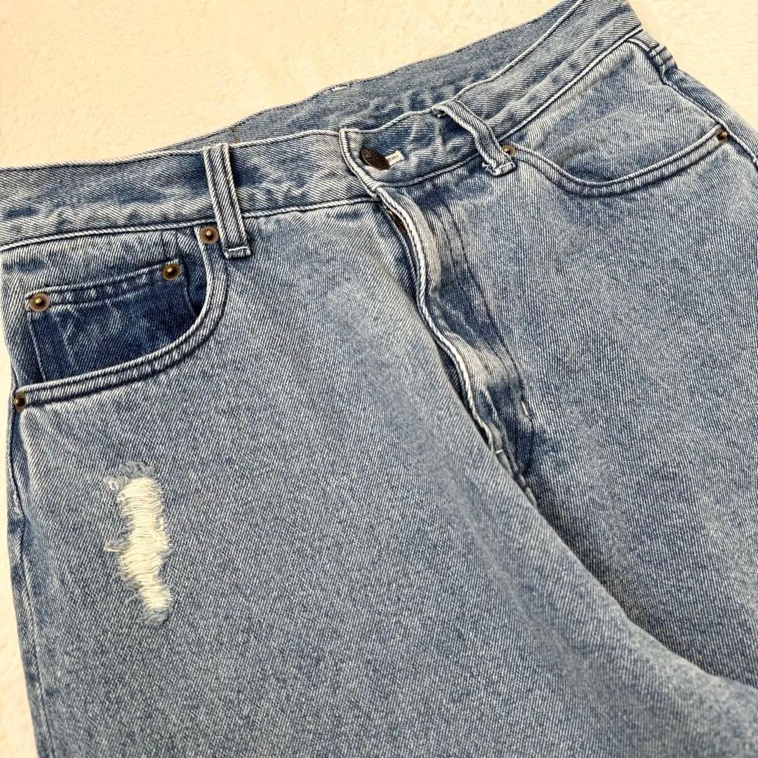 25AW Freada フリーダ チェーンステッチ ワイドデニム