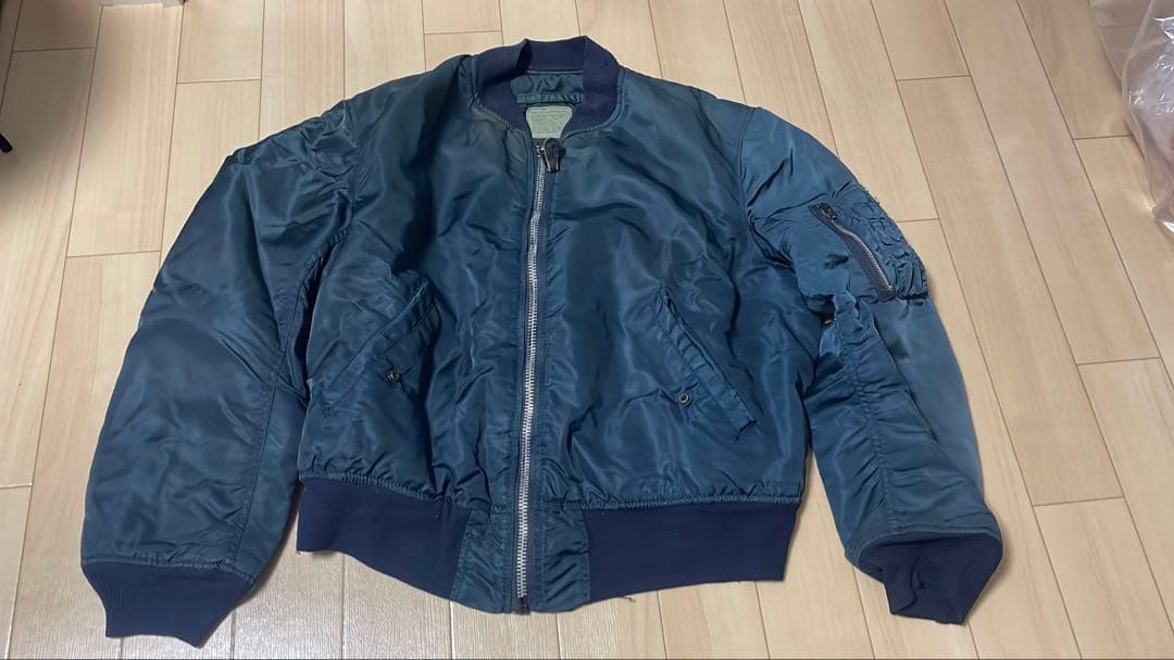 90's アルファインダストリーズ usa製 MA-1 フライトジャケット