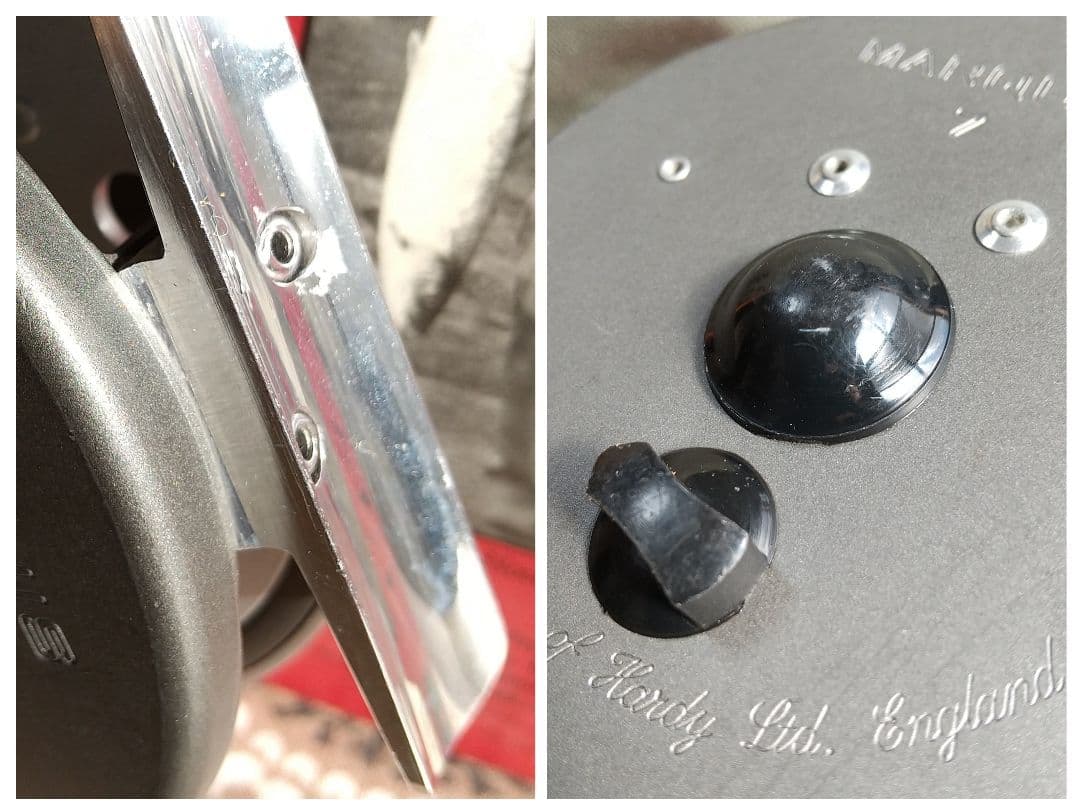 HARDY 「MARQUIS　#7 」シルバーフェイス　flyreel