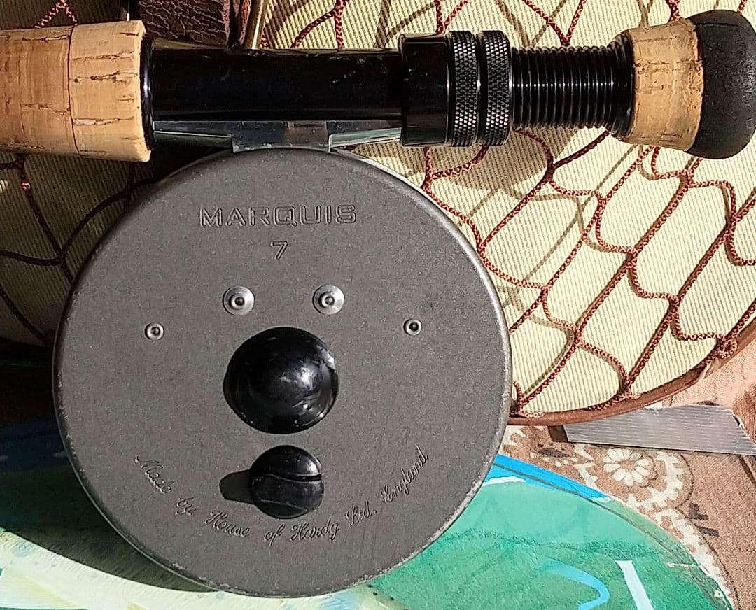 HARDY 「MARQUIS　#7 」シルバーフェイス　flyreel