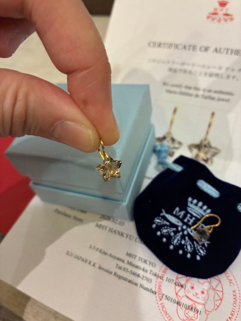 マリーエレーヌドゥタイヤック　スモール ワンダーピアス