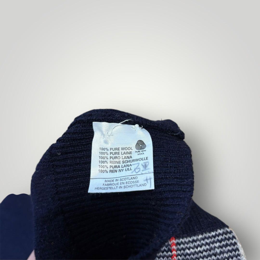 BURBERRYS バーバリー　ノバチェック　長袖カーディガン　ネイビー