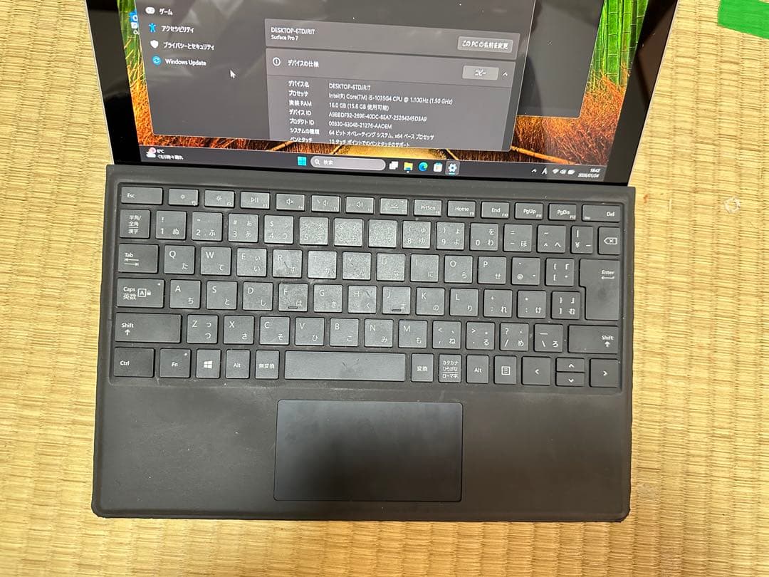 Windowsノート本体 Microsoft Surface Pro 7 16gb 256gb