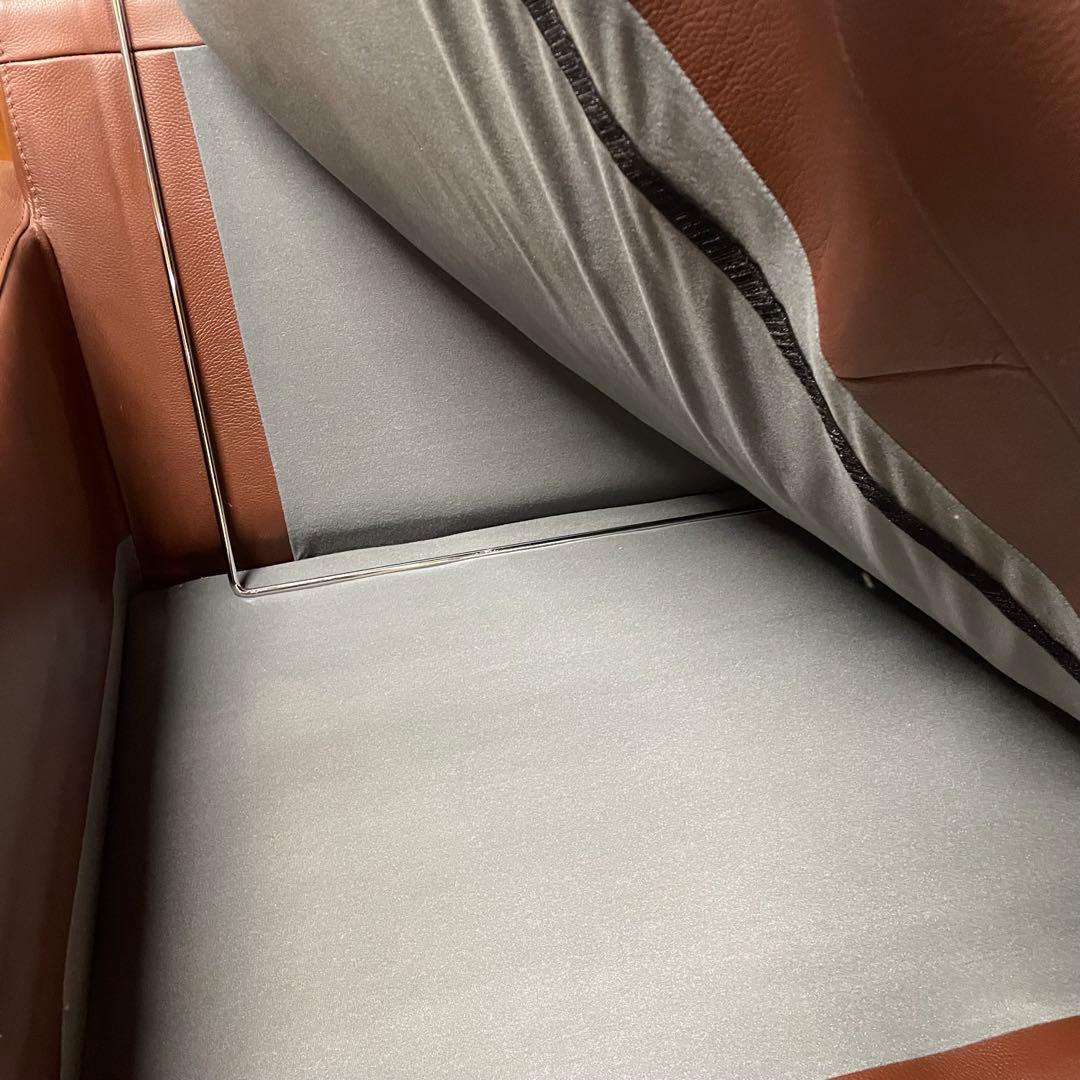 MUJI 無印良品⭐️革張り フェザー　2.5シーターソファー