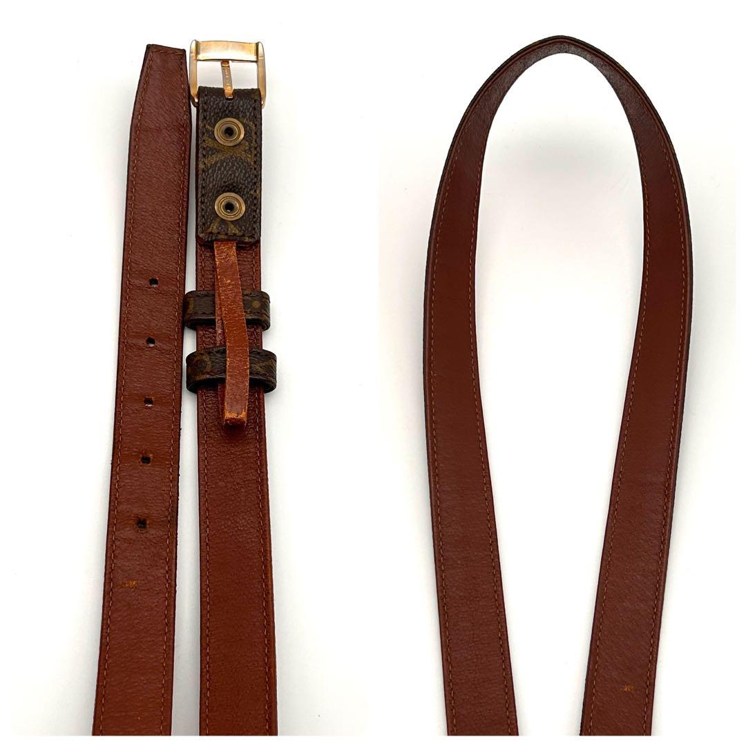 レア美品✨ Louis Vuitton モノグラム ベルト ヴィンテージ