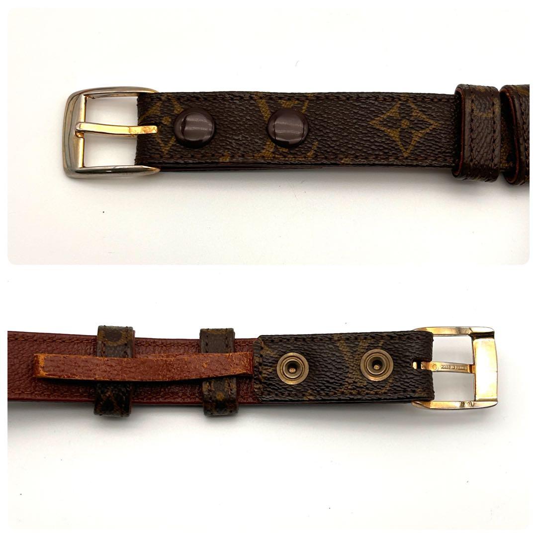 レア美品✨ Louis Vuitton モノグラム ベルト ヴィンテージ