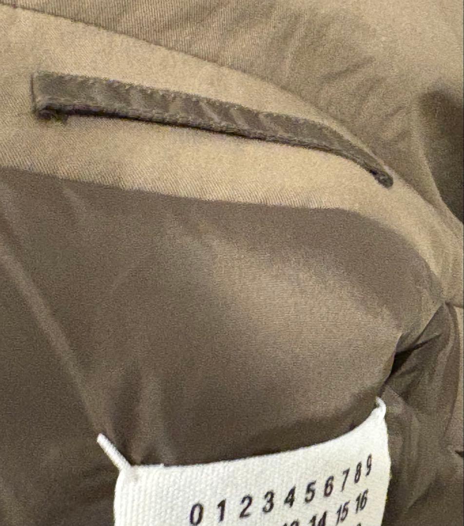 メゾンマルジェラ　RECYCLED INSULATION コットンコート　48