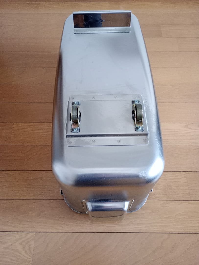 未使用　業務用フライヤー 油缶　 油受け 油こし網付き