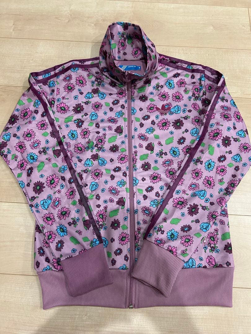 【新品未使用】adidas フラワージャージMサイズ永野芽郁トラックジャケット