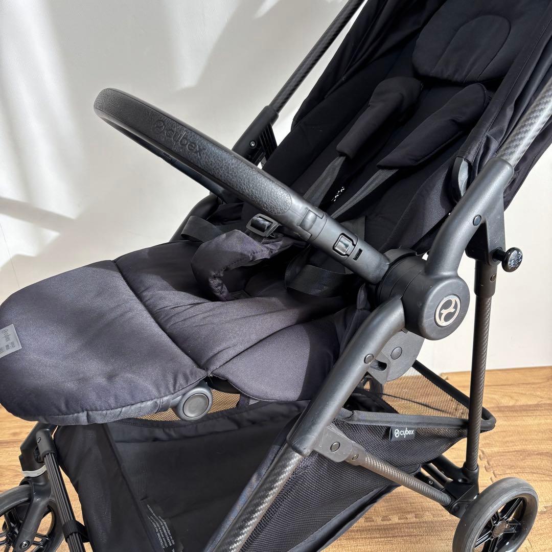【良品】サイベックス メリオカーボン ベビーカー　cybex ブラック