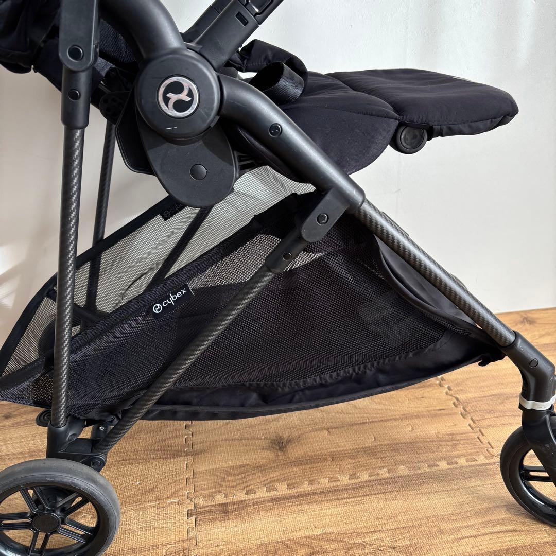 【良品】サイベックス メリオカーボン ベビーカー　cybex ブラック