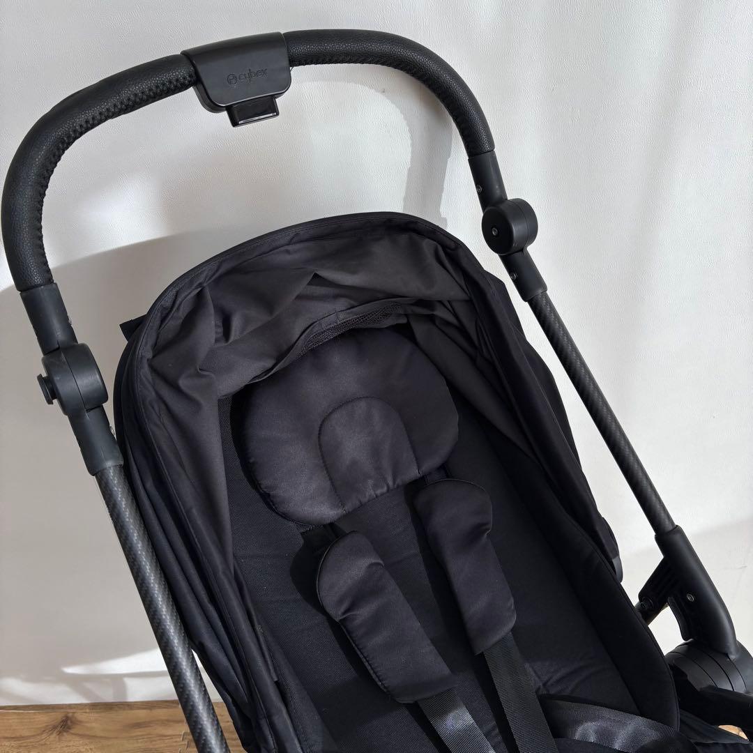 【良品】サイベックス メリオカーボン ベビーカー　cybex ブラック