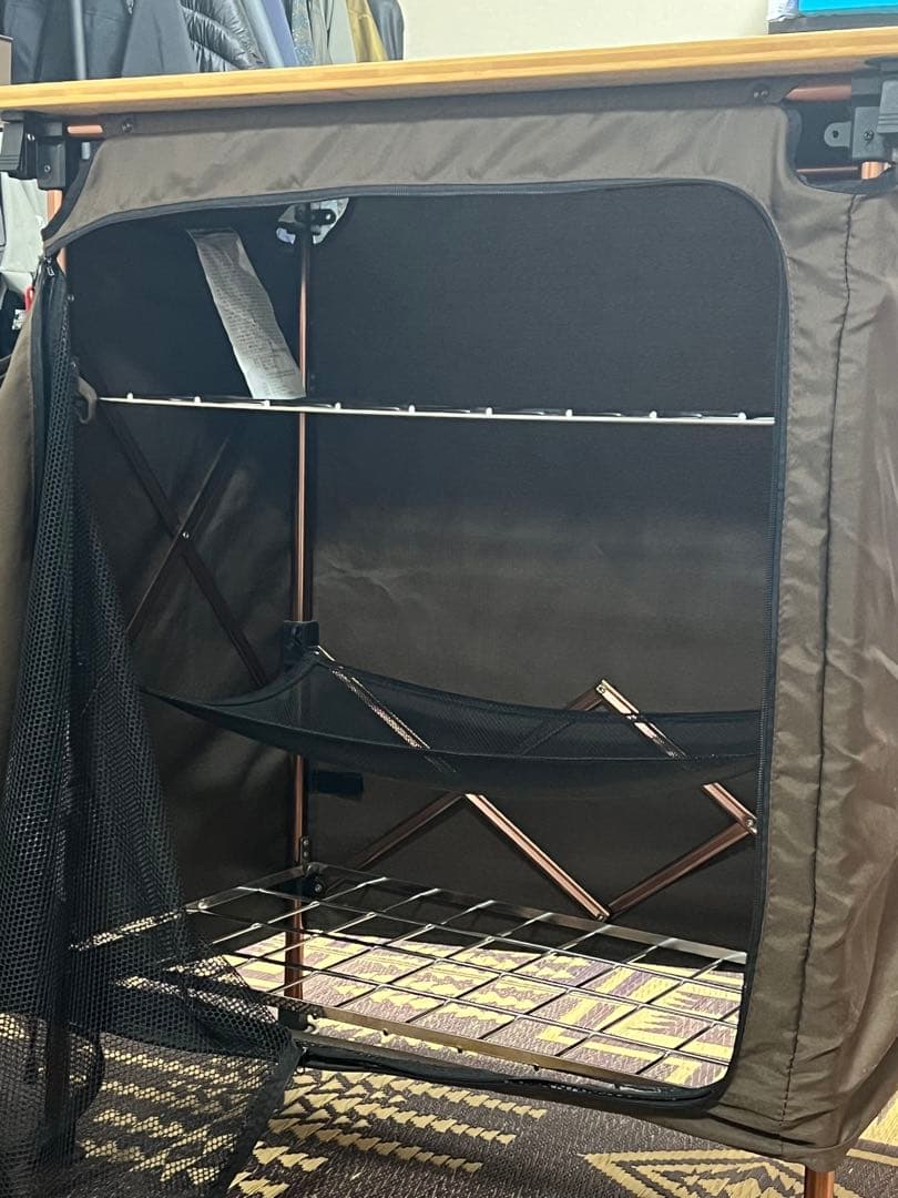 Coleman バンブーフォルダブルシェルフ　テーブル